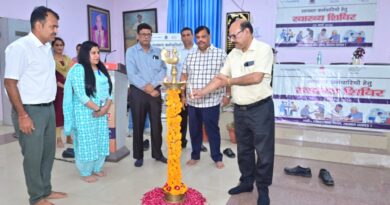 लखनऊ में सफाई कर्मियों के लिए बड़ा स्वास्थ्य शिविर, 241 का चेकअप; 96 को मुफ्त चश्मे वितरित