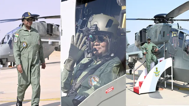 राष्ट्रपति द्रौपदी मुर्मु ने ‘प्रचंड’ में भरी ऐतिहासिक उड़ान, भारत-पाक सीमा के पास को-पायलट बन रचा नया इतिहास