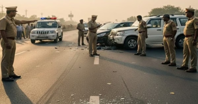 चूरू में भीषण सड़क हादसा: बोलेरो-डंपर टक्कर के बाद लगी आग, 3 लोगों की जिंदा जलकर मौत, 5 गंभीर घायल