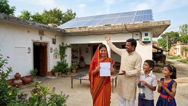 बिजली का बिल हुआ ‘जीरो’, छत से होने लगी कमाई! समस्तीपुर में 10 हजार गरीब परिवारों को मुफ्त मिलेगा सोलर पैनल
