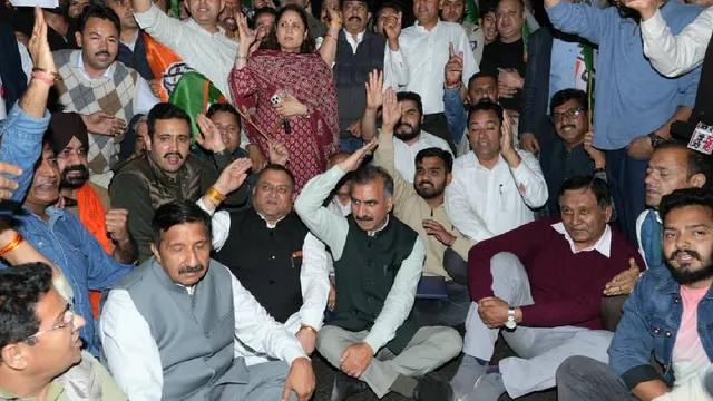 NEET मुद्दे पर शिमला में कांग्रेस का शक्ति प्रदर्शन, CM सुक्खू ने केंद्र पर बोला हमला; राहुल-प्रियंका की हिरासत का किया विरोध