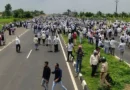 मूंग खरीदी को लेकर हरदा में किसानों का हल्लाबोल, नेशनल हाईवे-47 जाम; हजारों किसान सड़क पर डटे
