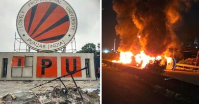 पंजाब: LPU में हिंसक हुआ छात्रों का प्रदर्शन, वाहनों में आगजनी के बाद 10 दिन बंद रहेगी यूनिवर्सिटी; मिडटर्म परीक्षाएं स्थगित